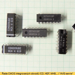CD4046 integrovaný obvod CMOS