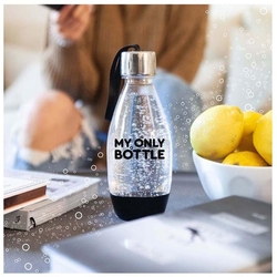 SodaStream Lahev "s sebou", vhodná do myčky 0,6 l černá