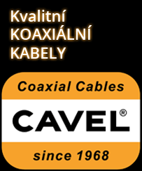 Kabel koaxiální CAVEL SAT602 vnitřní pr.6mm bílý