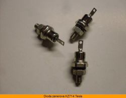 KZY03 dioda zenerova 7V/10W Tesla - NOS