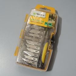 Sada Hobby nožů 16ks - Fieldmann