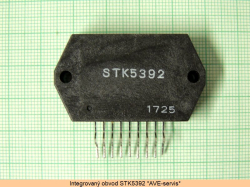 STK7348 integrovaný obvod - impulsní stabilizátor CTV