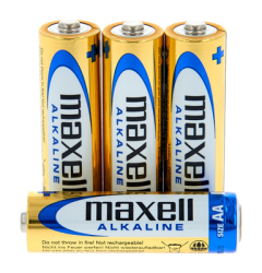 Baterie alkalické AA Maxell LR6 1,5V tužkové 4ks
