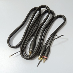 Propojovací kabel PHONO 2Cinch-2Cinch Gold pro Technics