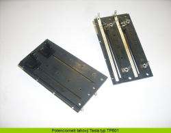 2x1M/N - TP601 potenciometr tahový TESLA - NOS