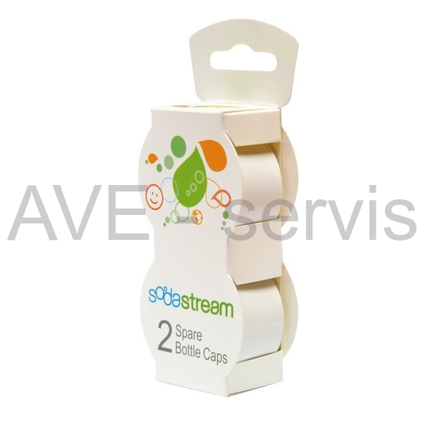 SodaStream náhradní víčka plast/bílé sada 2ks 