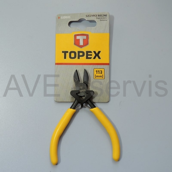 Kleště štípací boční malé 113mm Topex