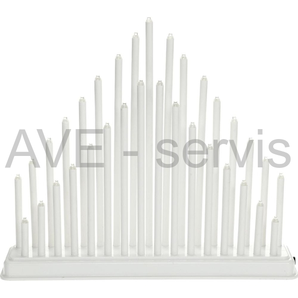 RXL 403 Svícen bílý 33 LED WW RETLUX