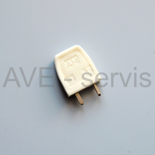 AM vidlice anténní kabelová TESLA Radio (old vans) - NOS