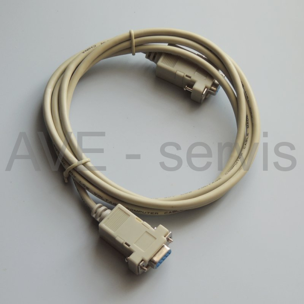 Sériový kabel Null modem 9 pin samice/samice 3,0 m