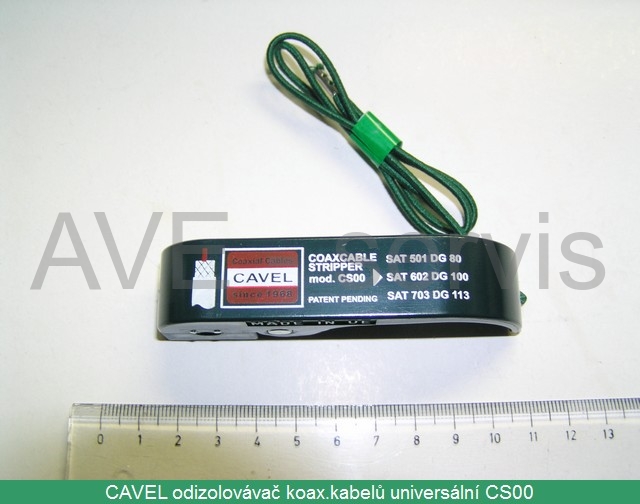 CS00 odizolovávač koaxiálního kabelu CAVEL