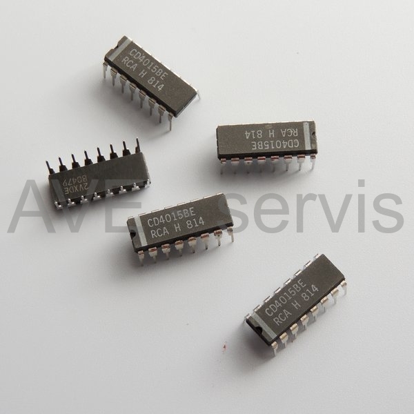 CD4015 integrovaný obvod CMOS
