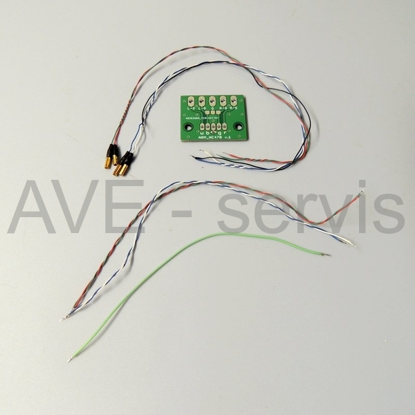 Gramo Tesla NC470 sada pro upgrade kabeláže přenosky raménka