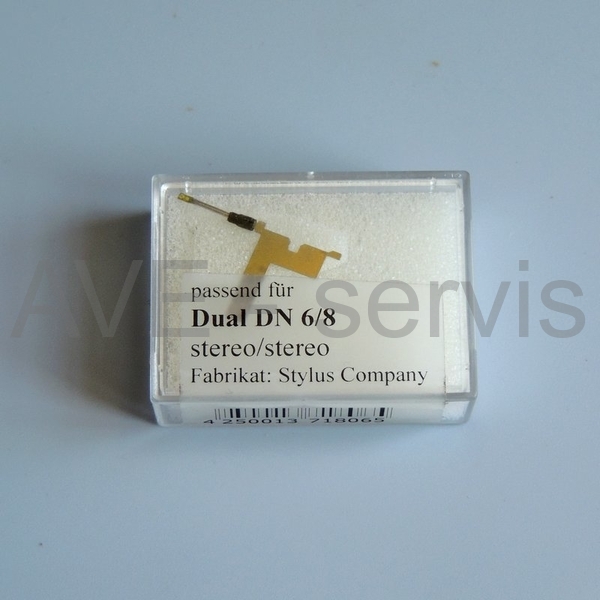 Gramo jehla náhradní Dual DN 6/8