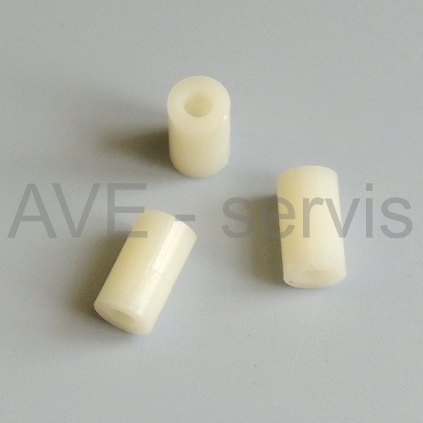 Distanční rozpěrka NYLON bílá výška 12mm