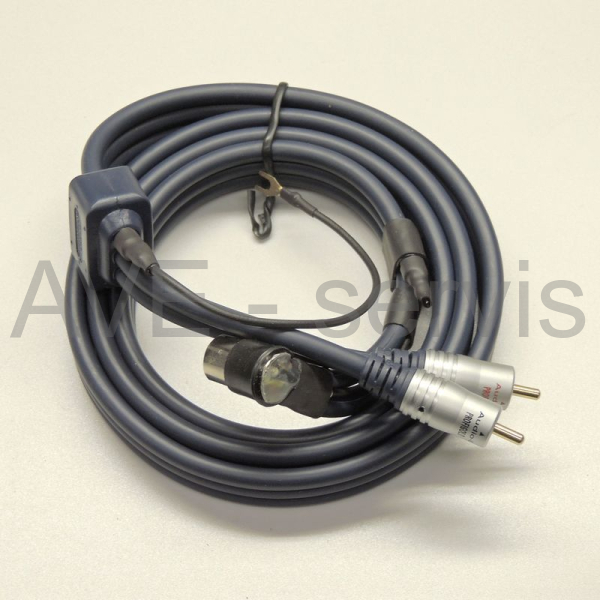 Gramo Tesla NC500 upgrade PHONO kabelu 2xCINCH Gold - kopie
