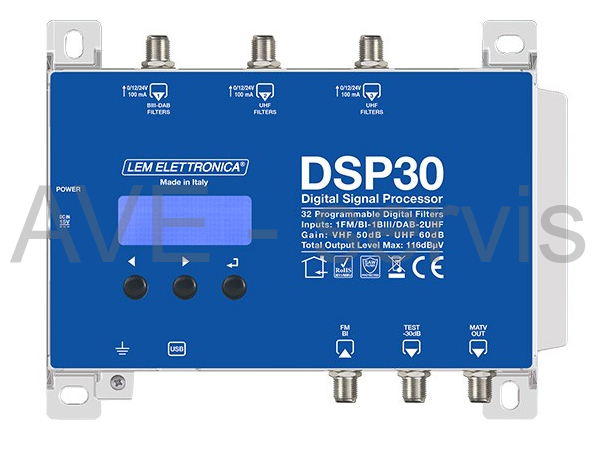 Kanálový progr. zesil/konvertor LEM DSP30-4G