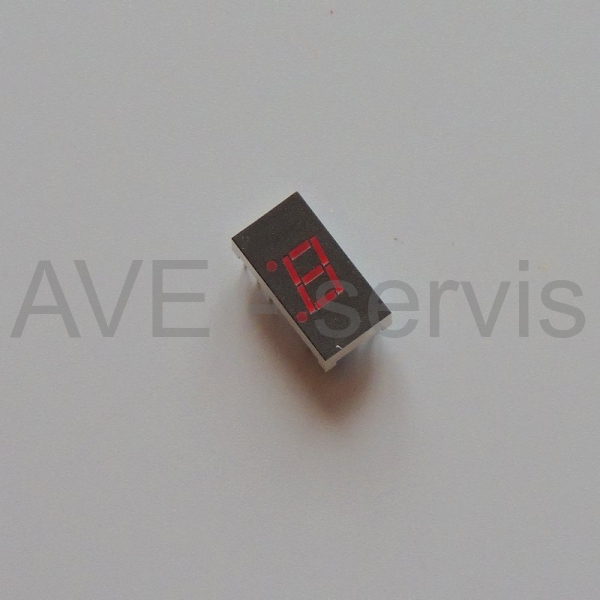 MAN72A sedmisegmentový LED display 