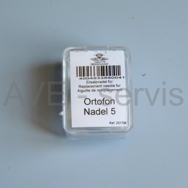 Gramo jehla náhradní Ortofon Nadel 5