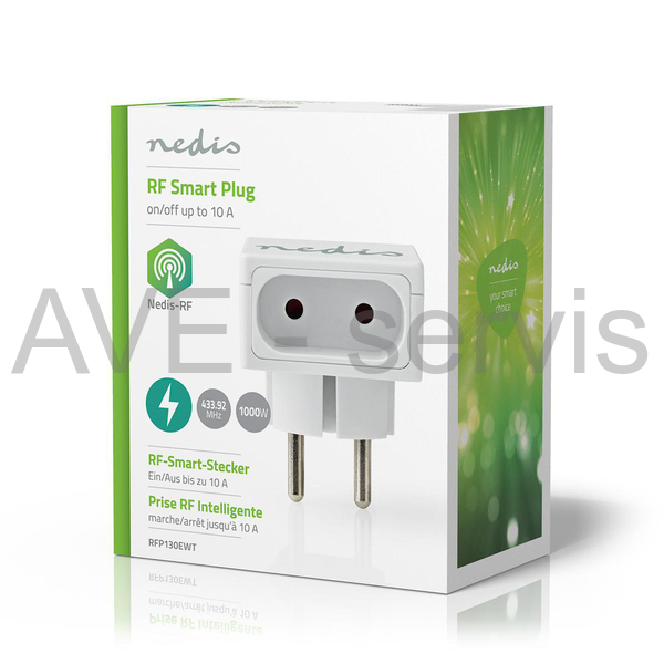 RF zástrčka Nedis Smart Plug on/off až 6A