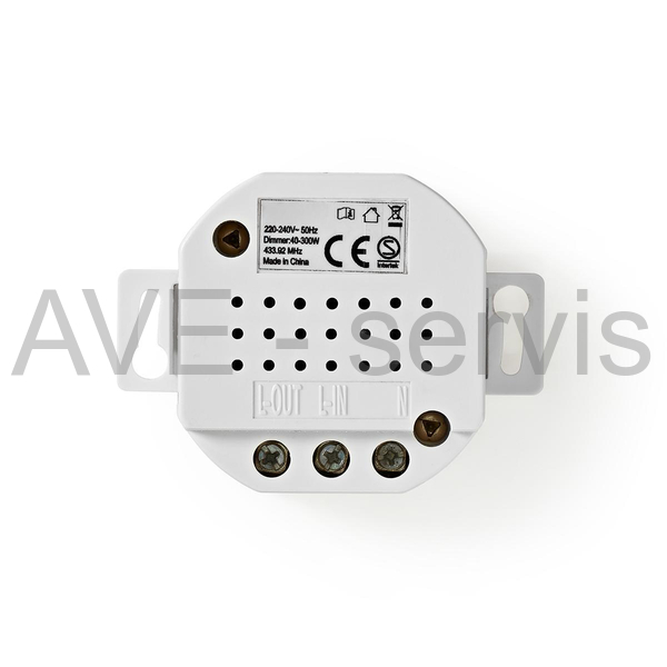 RF vypínač Nedis Smart Built-In-Switch on/off až 4A