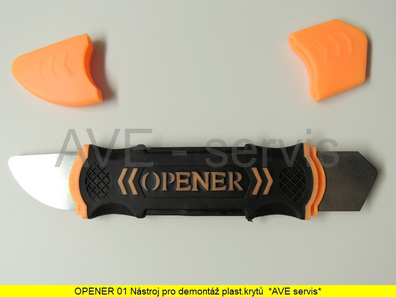 OPENER 01 nástroj k otvírání, demontáži plast.krytů