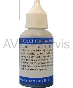 Elchemco Pájecí kapalina - na nikl