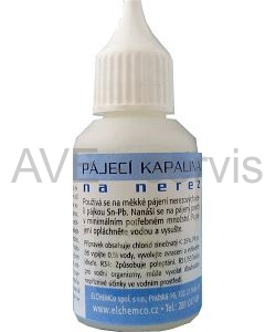Elchemco Pájecí kapalina - na nerez