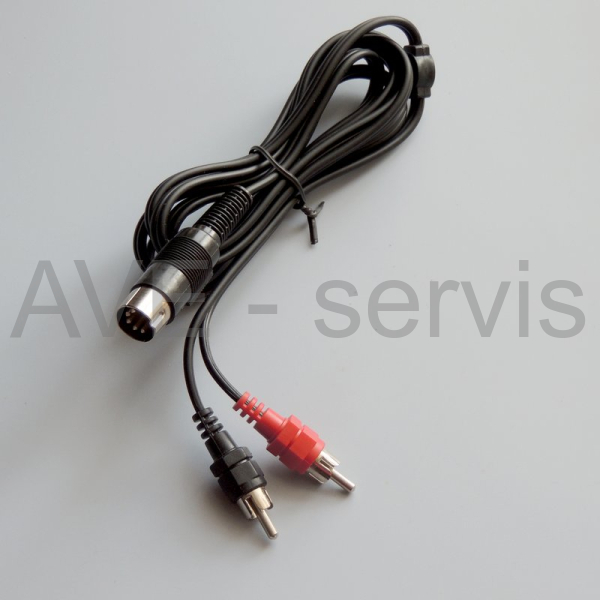 Propojovací kabel 5DIN - 2CINCH 1,4m Q (play)