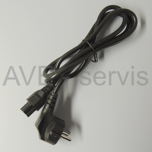 Síťový přívodní kabel PC230V k NTB trojlístek 1,5m