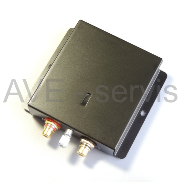 RCA box pro gramo velký, 2xGold CINCH