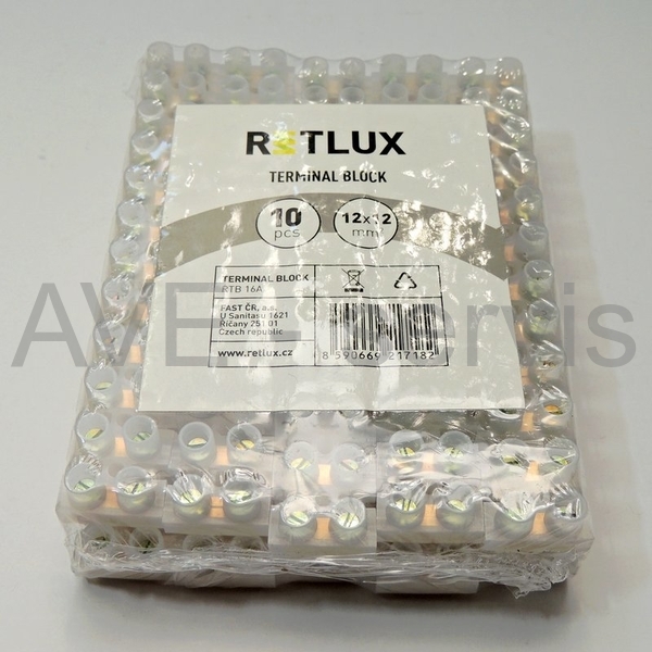 Elektroinstalační svorkovnice RETLUX RTB 16A pro vodiče 10-12mm