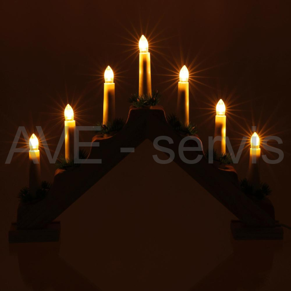 RXL 234 svícen 7LED WW TM RETLUX