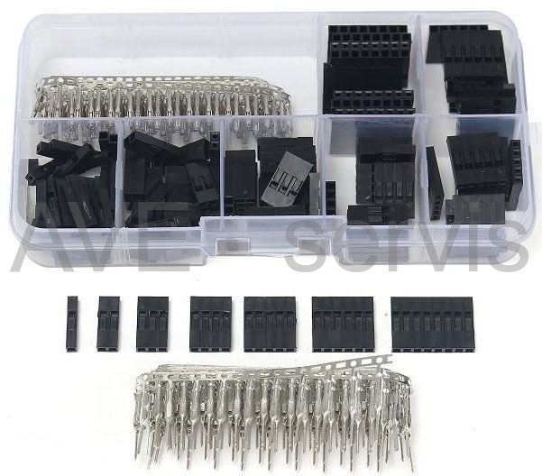 Sada konektoru DUPONT 1-8pin, 310ks