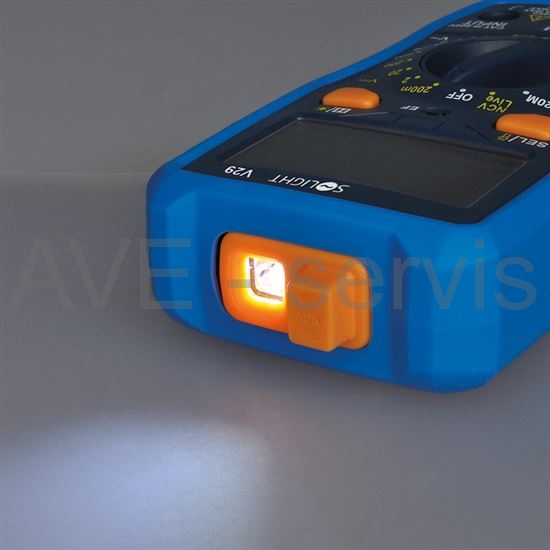 Digitální multimetr Solight 3a1/2 místný V29