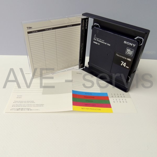 Mini Disc SONY For Proffesional Use