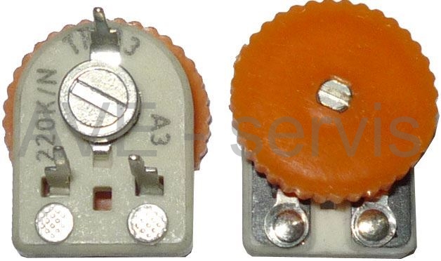 Trimr TP113 hodnoty 220R - 4M7