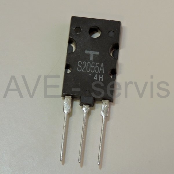 S2055A vn tranzistor NPN+Di 1500V/8A/125W 