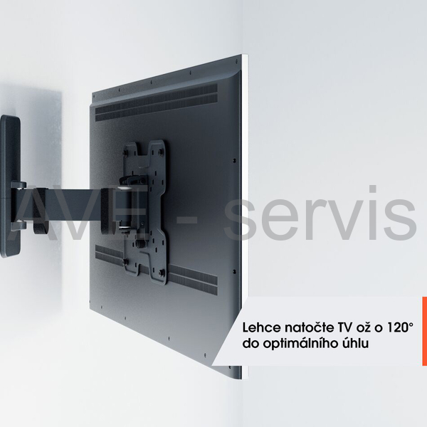  Držák LCD/LED TV Vogels s ramenem TVM 1223 černá