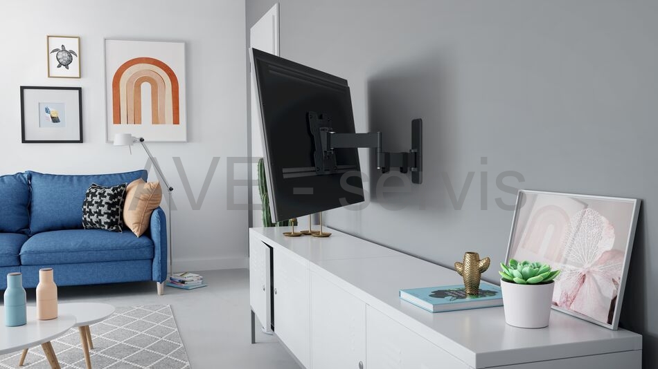  Držák LCD/LED TV Vogels s ramenem TVM 1243 černá