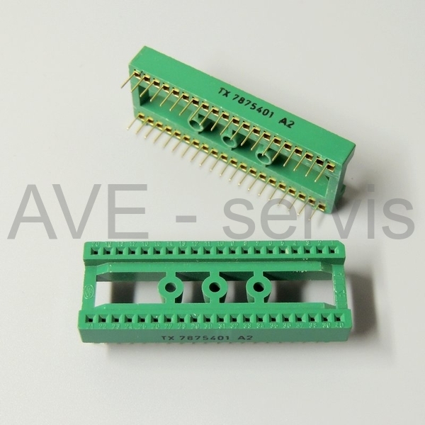 TESLA TX 7875401 patice 40pin IC - GOLD