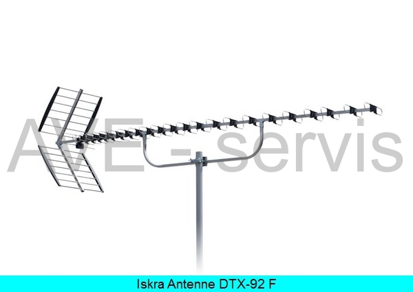 DTX-92 F Iskra - televizní anténa UHF