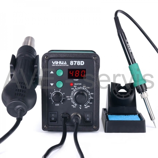 Pájecí stanice 2in1 Yihua 878D